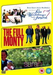 Four Weddings And A Funeral The Full Monty Jack And Sarah Dvd Zavvi