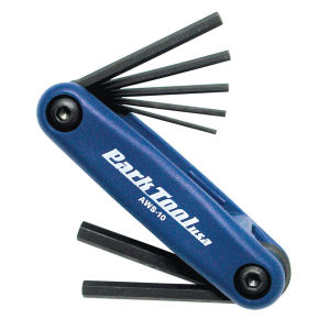Park Tool AWS-10 Fold Up Hex Wrench Set