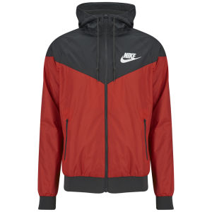 red and black nike windrunner jacket