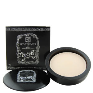 Мыло для бритья в деревянной миске Geo. F. Trumper Eucris Hard Shaving Soap in Wooden Bowl 80 г