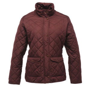 Regatta Womens Missy Quilted Jacket   Dark Burgundy      Womens Clothing