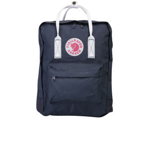 Fjallraven Kanken Backpack - Navy/White
