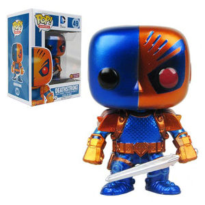 DC Comics Deathstroke Metallic Previews EXC Pop! Vinyl Figure