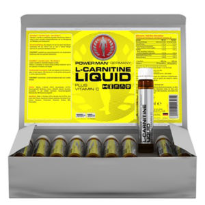 Powerman L-Carnitine + Vitamin C - 20 Ampoules