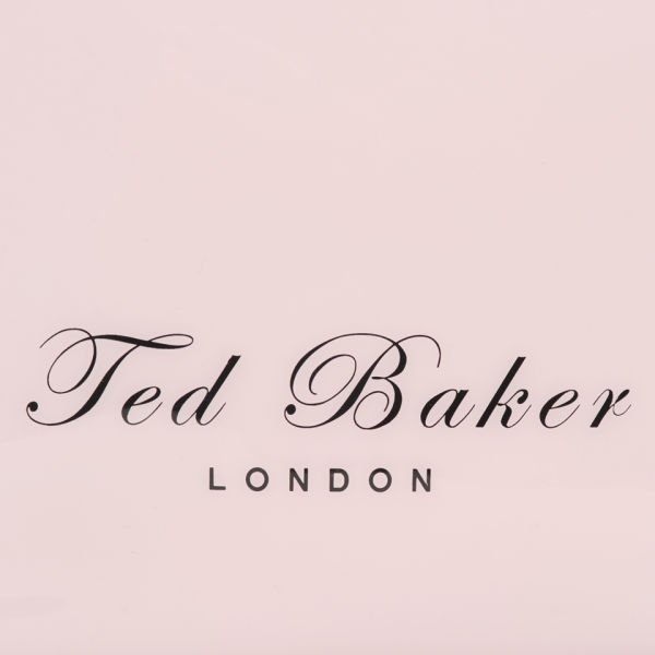 Ted Baker Belieta Small Scripted Bow Shopper - Pale Pink
