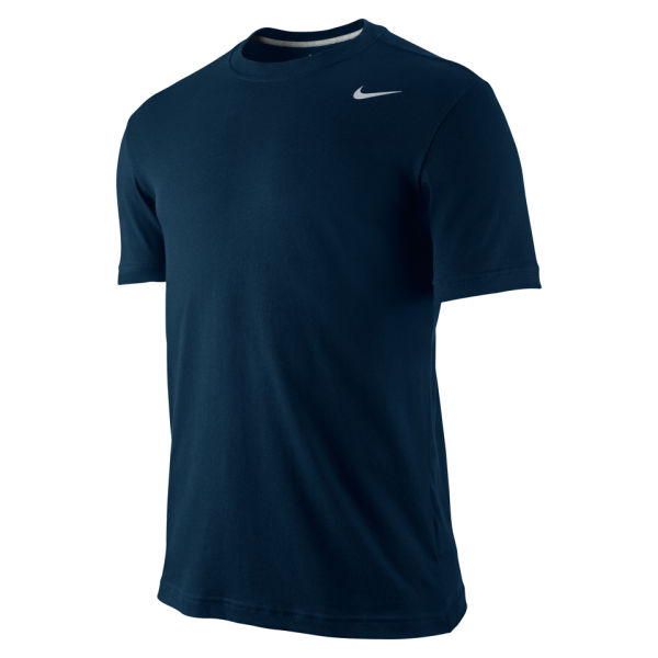 Nike Men's Dri Fit Short Sleeve T-Shirt - Obsidian Navy Sports ...