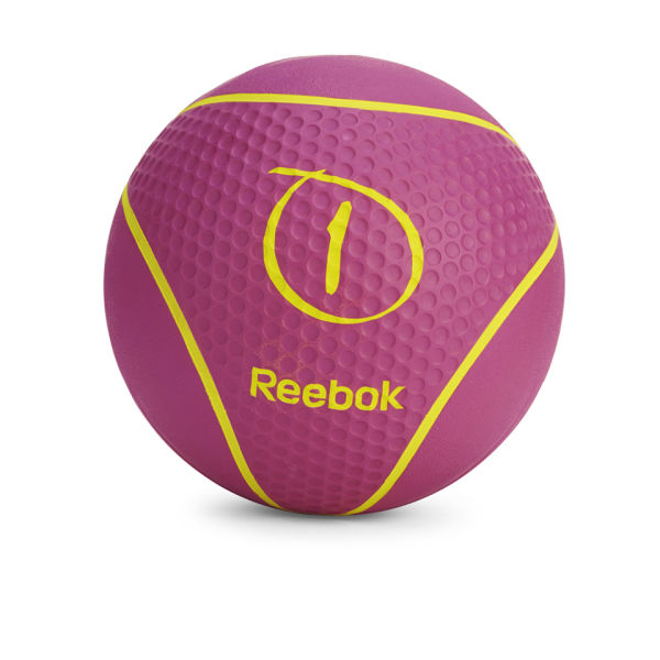 Reebok Medicine Ball - 1kg Magenta Sports & Leisure | TheHut.com