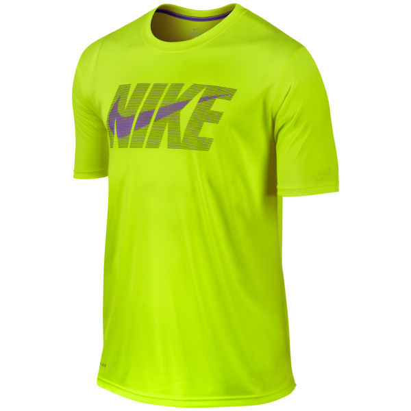 Nike Men's Legend SS Swoosh T-Shirt - Volt Sports & Leisure | TheHut.com