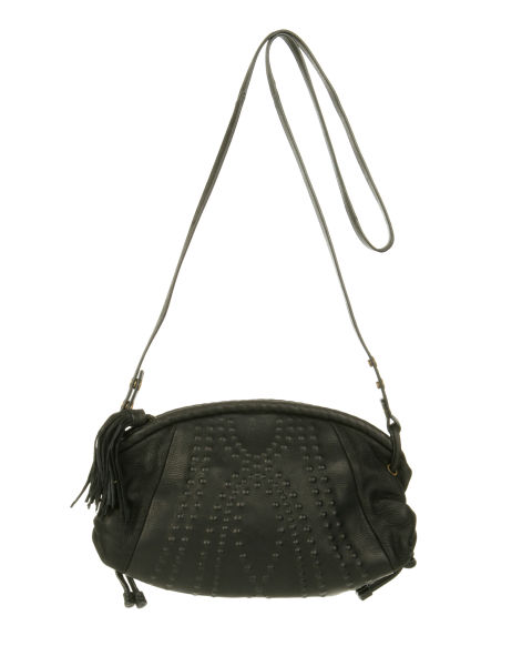 mimco black cross body bag