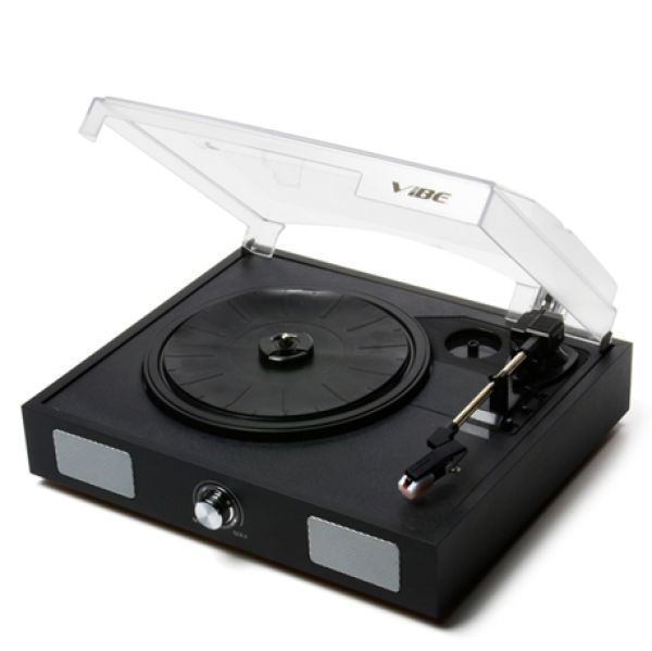 vibe sound usb turntable with stereo speakers