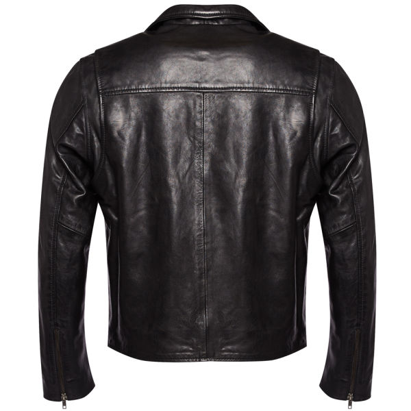 Levi's Made & Crafted Men's Off Road Leather Jacket - Black - Free UK ...