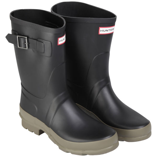 mens wellies with buckle