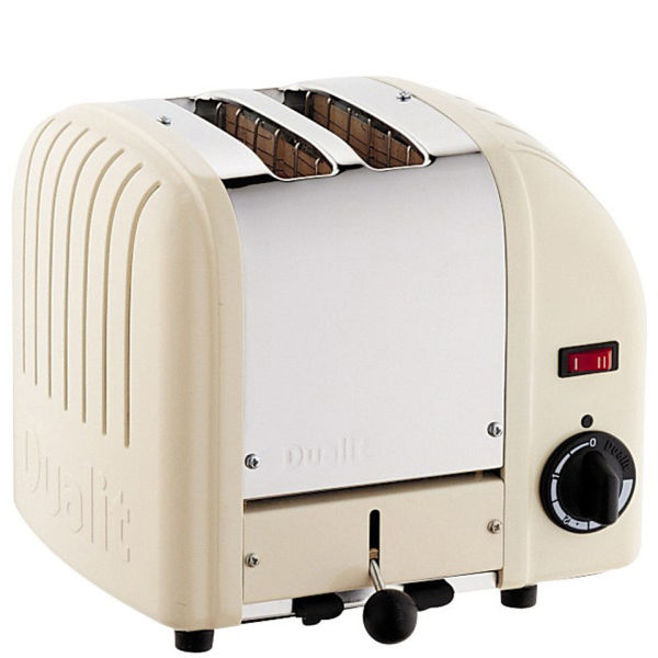 Dualit Classic Vario 2 Slot Toaster Utility Cream Homeware