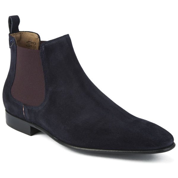 Paul Smith Shoes Men's Falconer Suede Chelsea Boots - Oceano - Free UK ...