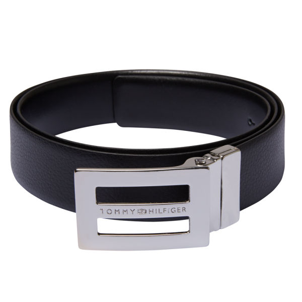 Tommy Hilfiger Men's Gift Box Leather Belt Set - Black | Buy Online ...