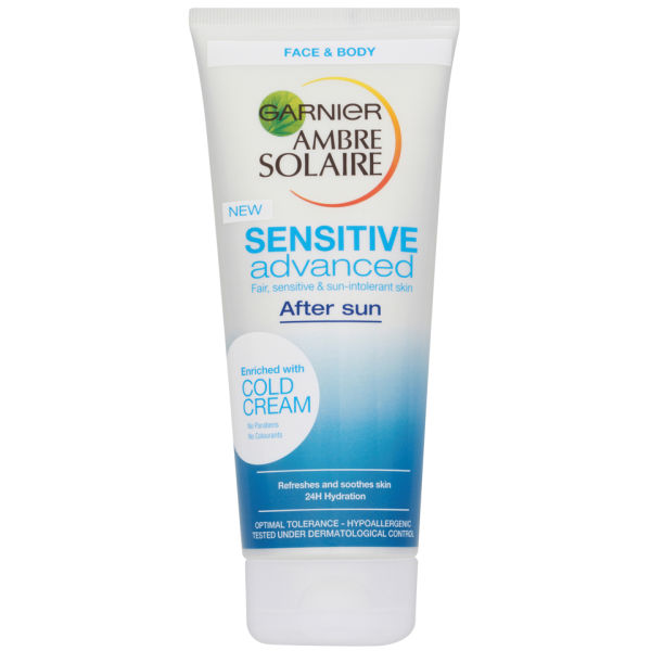 Garnier Ambre Solaire Sensitive Advanced Aftersun 200ml Free Shipping Lookfantastic