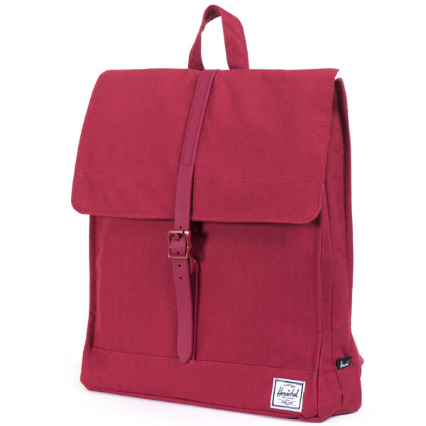 Herschel Supply Co. City Mid Volume Rubber Backpack Burgundy