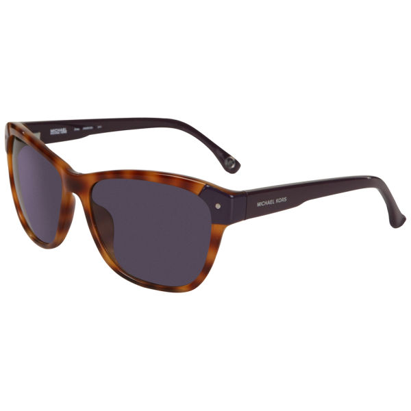 Michael Kors Zoey Oversized Rectangle Sunglasses - Soft Tortoise Womens ...