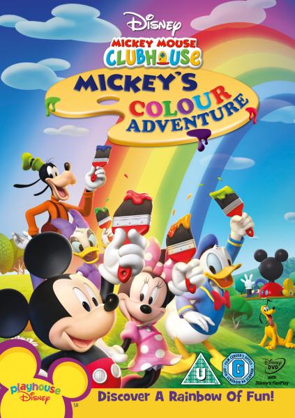 Mickey Mouse Clubhouse: Mickey's Colour Adventure DVD | Zavvi