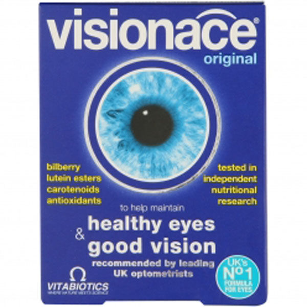Vitabiotics Visionace For Healthy Eyes And Good Vision (30 Tablets)