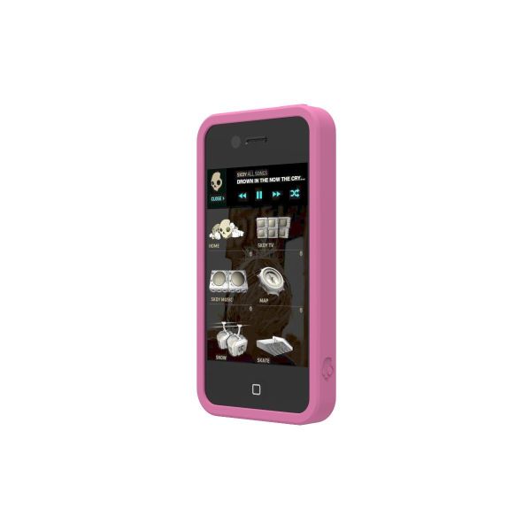 Skullcandy Riser Grip Case for iPhone 4/4S   Pink      Electronics