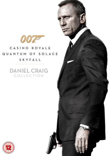 Daniel Craig: Casino Royale / Quantum of Solace / Skyfall DVD | Zavvi.com