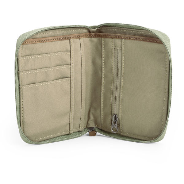 Fjallraven Zip Wallet Green Womens Accessories