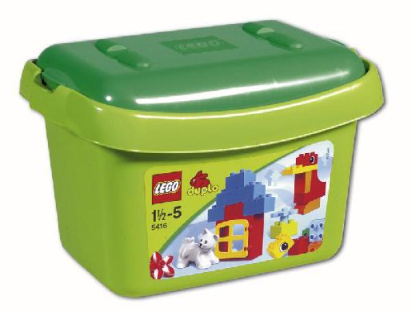 duplo bucket of bricks