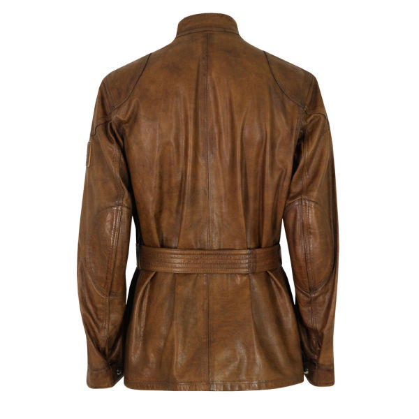 Belstaff Men's Panther Leather Jacket - Cognac - Free UK Delivery over £50