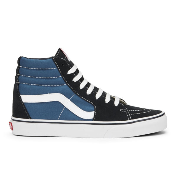 navy vans high tops