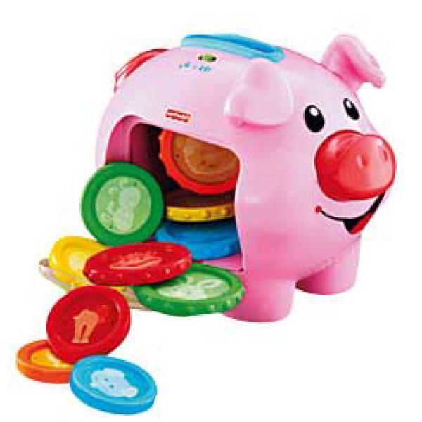 Fisher Price Laugh & Learn Piggy Bank Toys | Zavvi.com