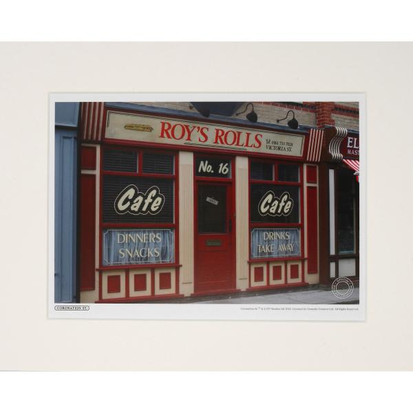 Coronation Street Limited Edition Print Roy's Rolls 14x11 Gifts