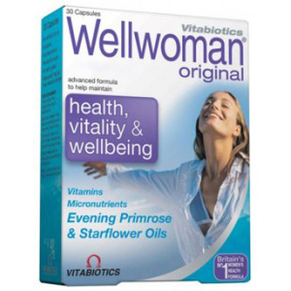 Vitabiotics Wellwoman For Female Health And Vitality (30 Capsules)