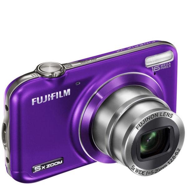 Fuji FinePix JX400 16 Megapixels Digital Camera Purple Electronics