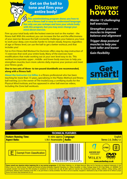 Fat To Firm Fitness Ball Workout For Dummies 61