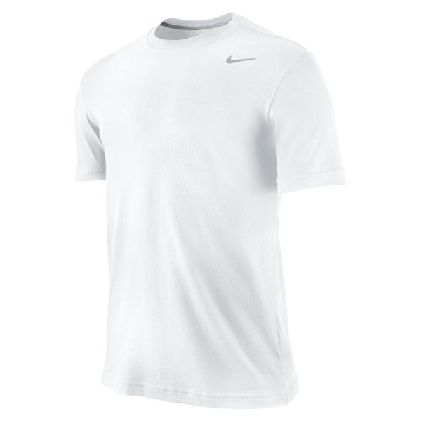 Nike Men's Dri Fit Short Sleeve T-Shirt - White Clothing | Zavvi