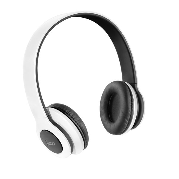 HMDX Jam Transit Bluetooth Headphones White Electronics