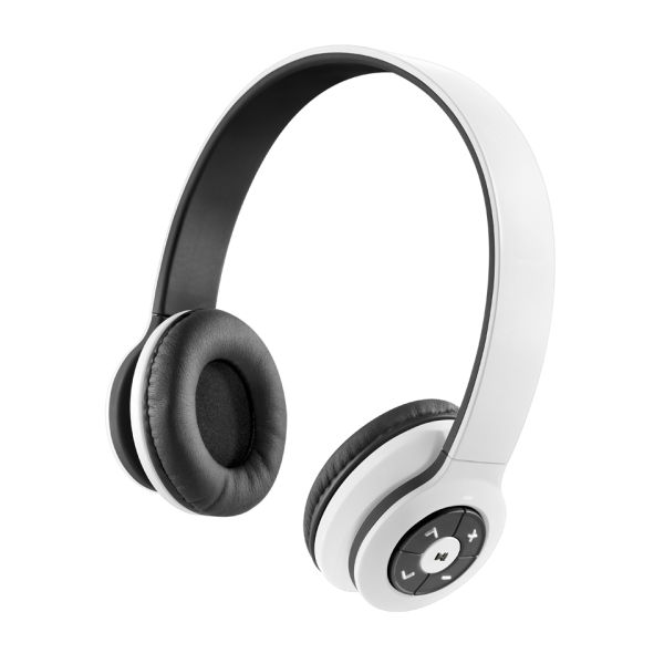 HMDX Jam Transit Bluetooth Headphones - White Electronics