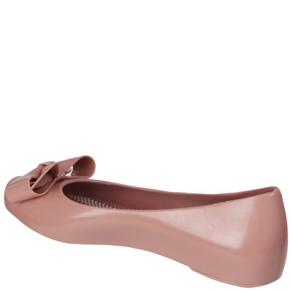 Mel Womens Tangerine Bow Pump Nude Womens Footwear