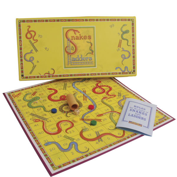 Snakes and Ladders Retro Board Game Toys