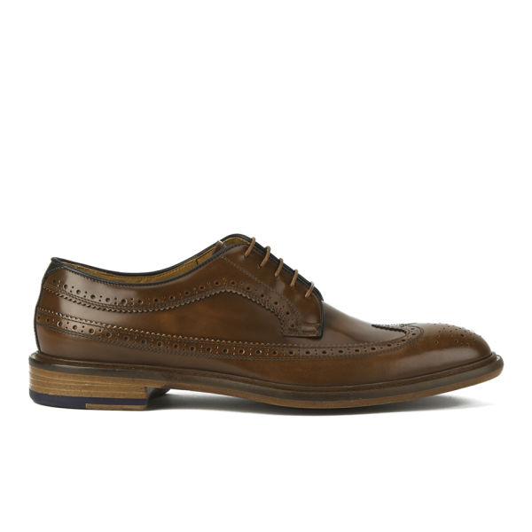 Paul Smith Shoes Men's Lincoln Leather Brogues - Tan - Free UK Delivery ...