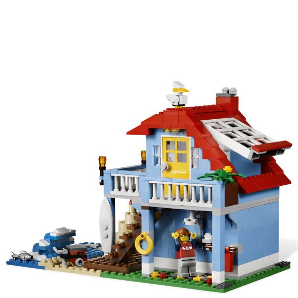 Lego Creator 6754 Family Home - Lego Speed Build Review ...