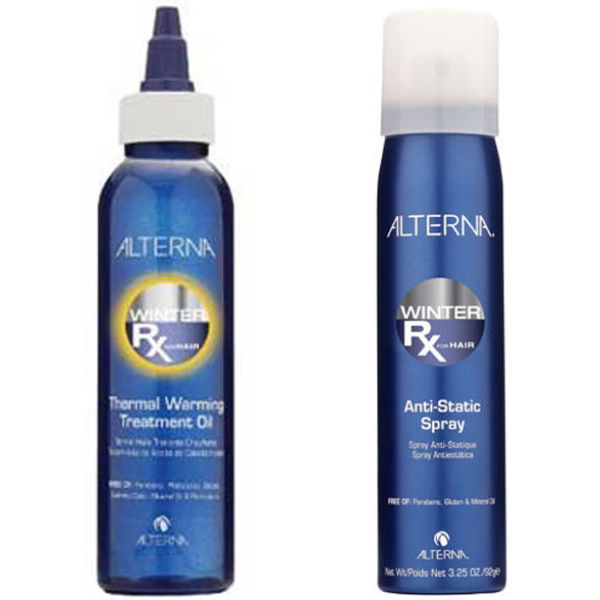 Alterna Winter Hair RX Anti Static Spray and free Thermal Warming Oil