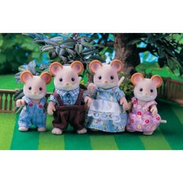 Sylvanian Families Maces Mouse Family Toys Zavvi
