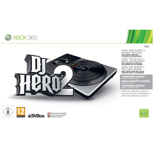 DJ Hero 2 Bundle (Includes Turntable Controller) Xbox 360