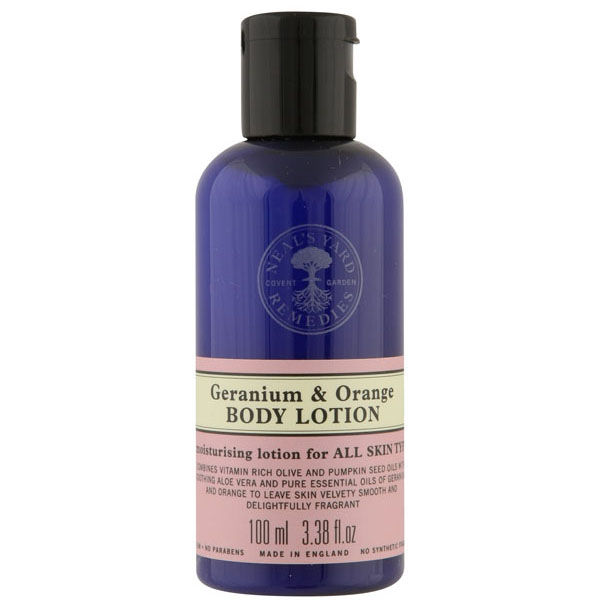 Neal'S Yard Remedies Geranium & Orange Shower & Body Care Collection (3
