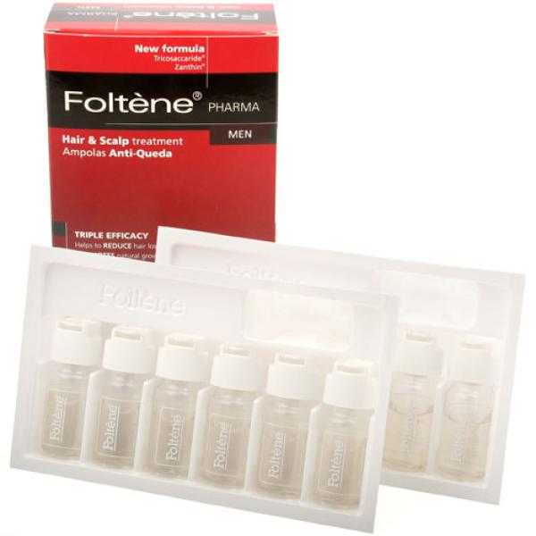 Foltene Hair and Scalp Treatment Men 12 Vials Health ...