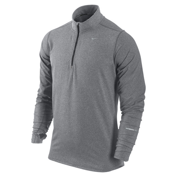 Nike Men's Element 1/2 Zip Thermal Running Top - Anthracite Sports ...