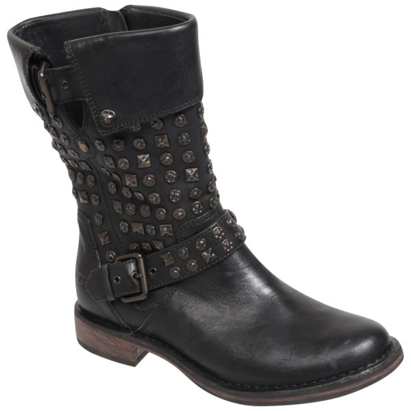 leather ugg biker boots uk