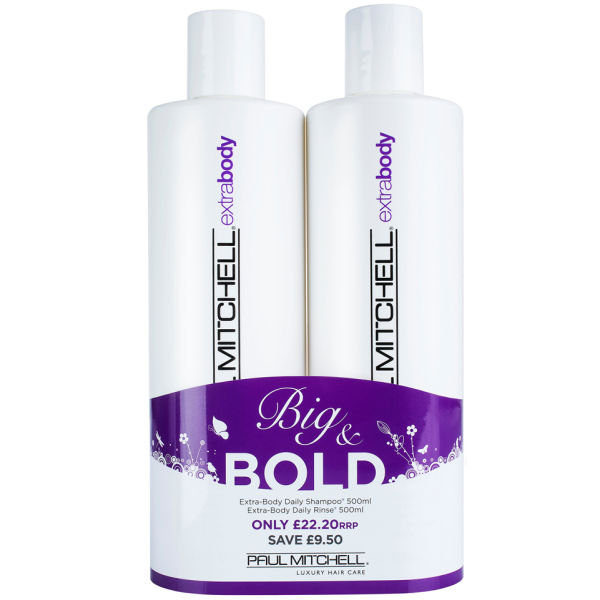 Paul Mitchell Extra Body Shampoo and Conditioner 500ml Duo (Worth £31.